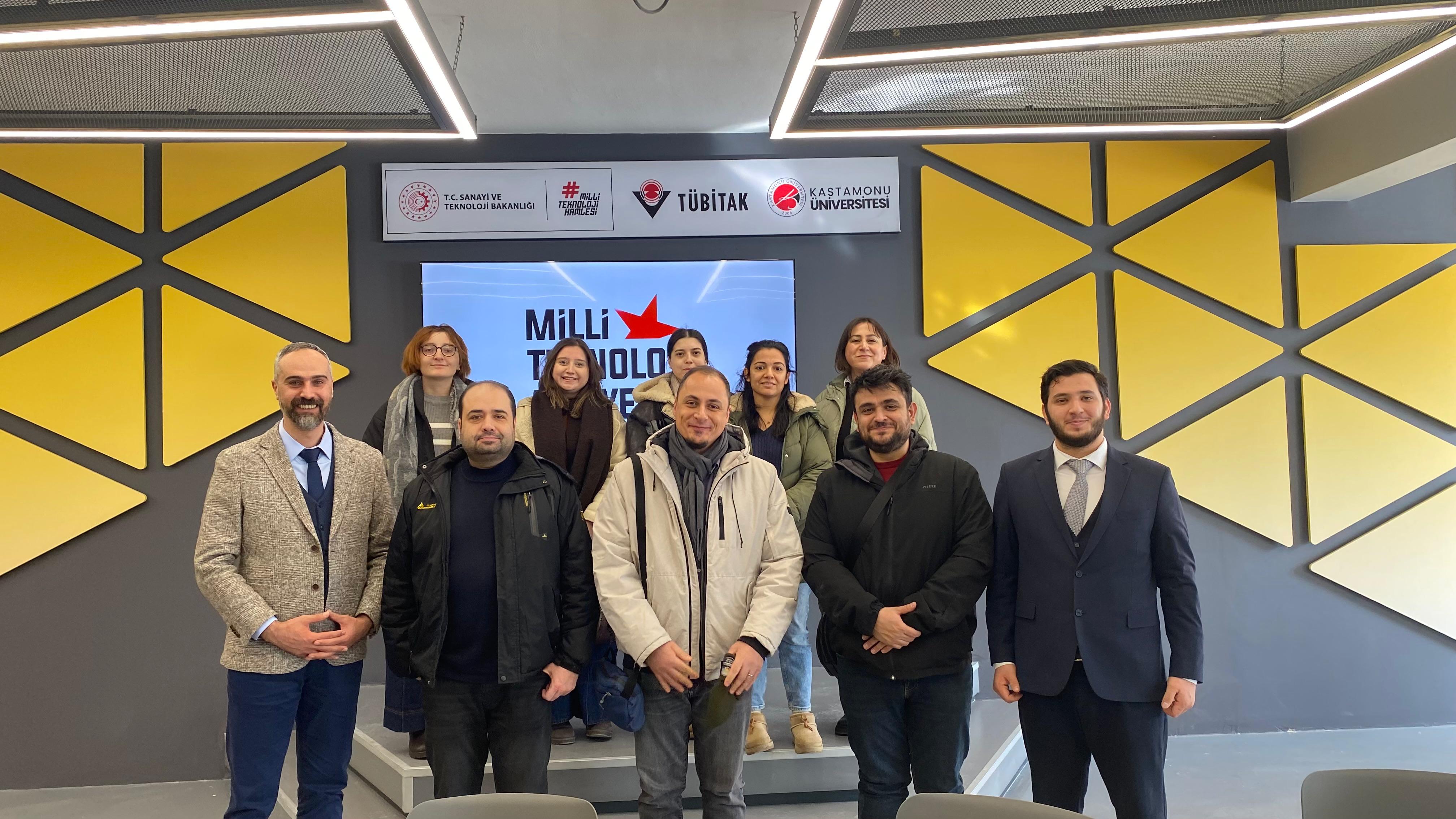Orman Fakültesi Akademisyen Üyelerimiz Milli Teknoloji Atölyesi Tanıtım Çalışmalarına Katıldı